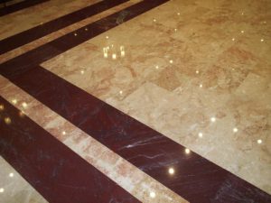 Реставрация полов из мрамора