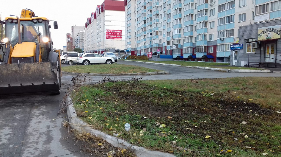 Уборка территории города
