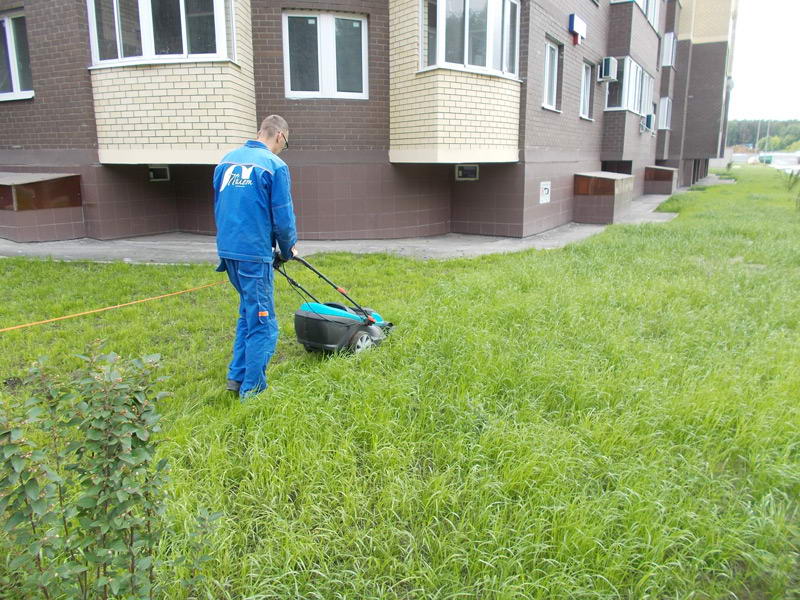  Уборка территории многоквартирного дома в Москве